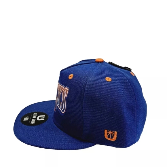 New York Knicks NBA Basketball Official Ultra Game Snapback Trucker Hat/Cap NWT - Picture 4 of 13
